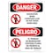 Signmission Sign, 14" H, 10" W, Rigid Plastic, Renovation Work Contains Lead, Span, 1014-VS-1750 OS-DS-P-1014-VS-1750 - alternate 1
